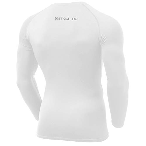 Camisa de Compressão Térmica Stigli Pro Proteção Solar FPU 50+ Manga Longa Rash Guard