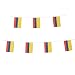 TSMD 100 Feet Colombia Colombian Flag,76Pcs National Country World Flags Banner String,Party Decoration For Olympics,Bar,World Cup,Sports Event,Copa America,International Festival Events
