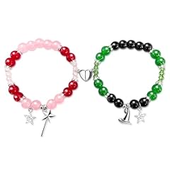 2PCS-Crystal-Magic Wand&Witch Hat&Pentagram