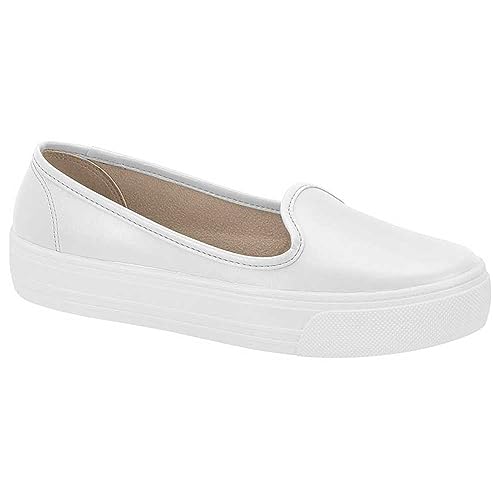 Tênis Beira Rio 4220.418 Sem Cadarço Flatform Baixo Slip On Feminino