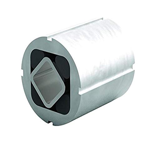 Lovejoy 68514425098 DK-S Aluminum/Steel Element, 15 mm x 25 mm, 10 mm Inner Square Size