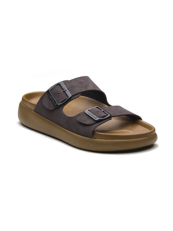 Image of UNDERROUTE mens Underroute Urgh 03 Stylish Durable Soft Footbed Synthetic Casual Sandals for Men Sandal