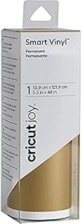 Cricut Joy Smart Vinyl Permanent | Gold | 1.2 m (4 ft) | Self Adhesive Vinyl Roll | For use with Cricut Joy