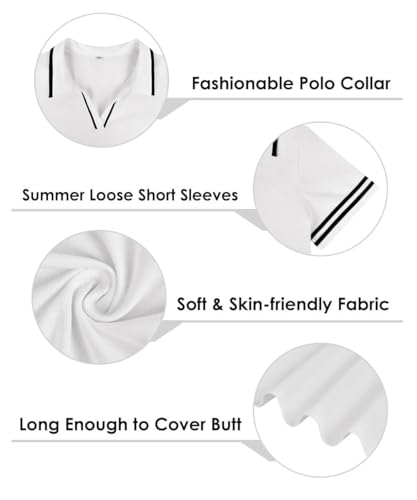 TIYOMI Women's Plus Size Golf Polo