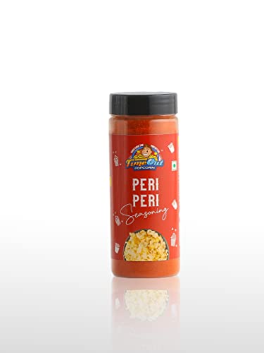 Image of TimeOut Popcorn Seasoning | Multi-Purpose Seasoning | Premium Popcorn & Snack Flavoring | No Trans Fat | Pack of 2 (Pack of 2, Peri Peri Popcorn)