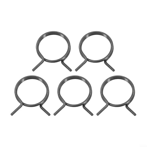 Homeponnew Lot de 5 ressorts de torsion pour poignée de porte, bobine en acier inoxydable pour réparation de loquet, adaptés à différents types de portes...