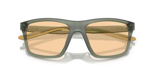 Image of Armani Exchange mens Ax4149su Universal Fit Square Sunglasses