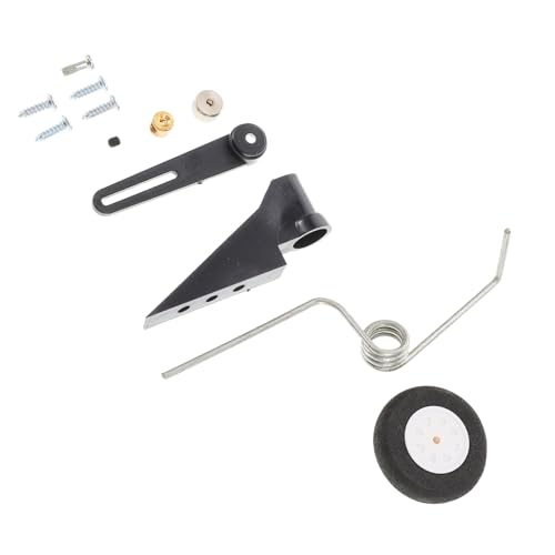 Toddmomy Aircraft Accessories Tail Wheel Assembly for Rc Airplane Models Universal Fit DIY Rc Model Aircraft Wheel for Plane Toys