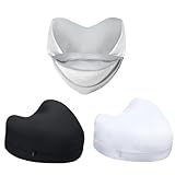 Preboun 3 Pcs Knee Pillow Cover 9.8' x 9.8' x 5.9', Leg Pillowcase Replacement, Washable...