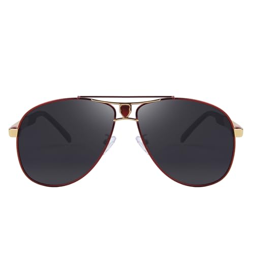 Polarized Aluminum Sunglasses Oversized Luxury Shades Shield Series2