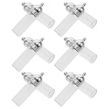vial necklace for ashes Utilisation polyvalente : notre ensemble de breloques pour petites bouteilles en verre convient au rangement d’huiles essentielles, à l’utilisation comme flacon de parfum ou comme bouteille à souhaits flottante pour des messages et vœux créatifs. porte-clés en forme de petite bouteille cylindrique, flacon de rangement pour huiles essentielles