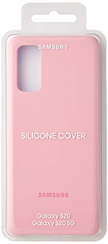 Samsung Galaxy S20 Case, Official Silicone Back Cover (Pink)