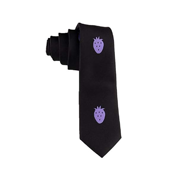 damdos Neckties Krawatten for Jojos Fans NBizarre Adventure Killer Queen Kira Yoshikage Skull Neck Tie Cosplay Costumes