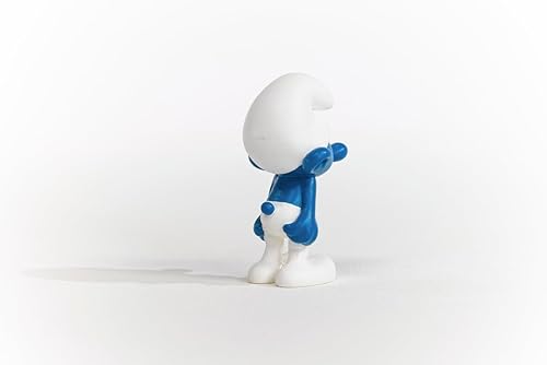 Miniatura 4 de Schleich Pitufos, juguetes coleccionables de dibujos animados retro para niños y niñas, figura de pitufo gruñón, a partir de 3 años