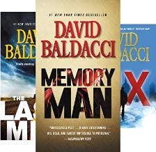 MEMORY MAN (AMOS DECKER) Series -- Baldacci's COMPLETE 6-BOOK SET -- Memory Man / Fix / Fallen / Last Mile / Redemption / Walk the Wire Hardcover