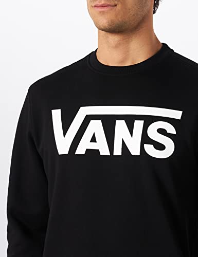 Fotografía secundaria - Vans MN Classic Crew II Sudadera, Negro (E White Y28), S para Hombre