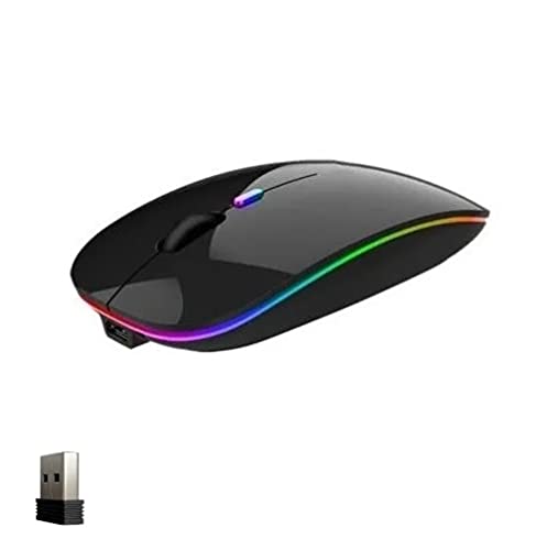 Nextep NE-412N Wireless RGB Mouse, top view