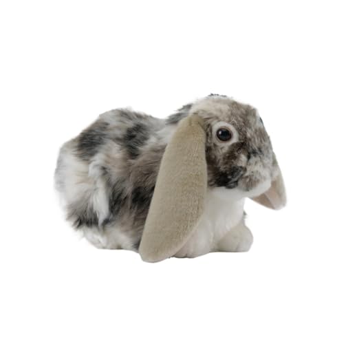 Mignon lapin en peluche doux et câlin avec de grandes oreilles à caresser