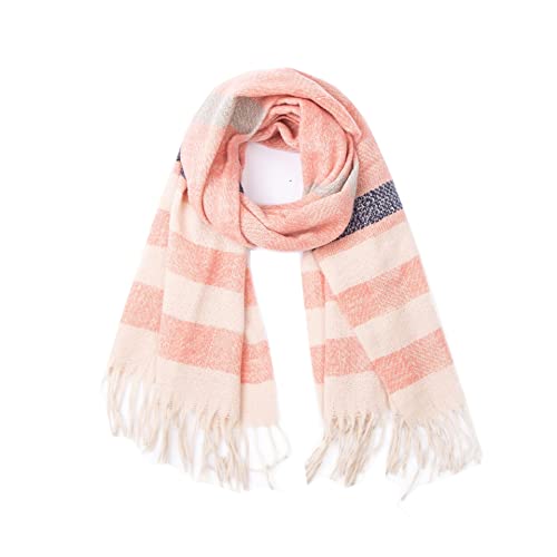 Bufanda de otoño e invierno para hombre y mujer, chal grueso y cálido, suave y a la moda.
