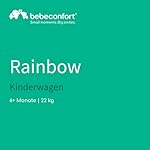 Bebeconfort Rainbow, Kinderwagen, Kompakt und Wendig, 6 Monaten bis 4 Jahre, bis zu 22 kg, Shadow Block (Multi)