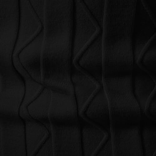 Men's Turtleneck Sweaters Fashion Twisted Knit 1/4 Zipper Stand Collar Long Sleeves Knitwear Pullver Sweater Tops4