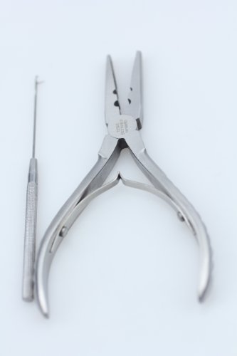 image for Attach Remover Pliers Clamp Tool for Micro Ring Link Tube Beads I Tip 