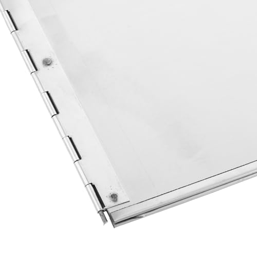 Déflecteur en acier inoxydable pour plaque de cuisson, écran de protection argenté durable