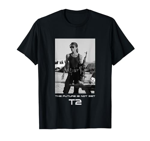 Terminator 2 Judgement Day Sarah Connor The Future T-Shirt
