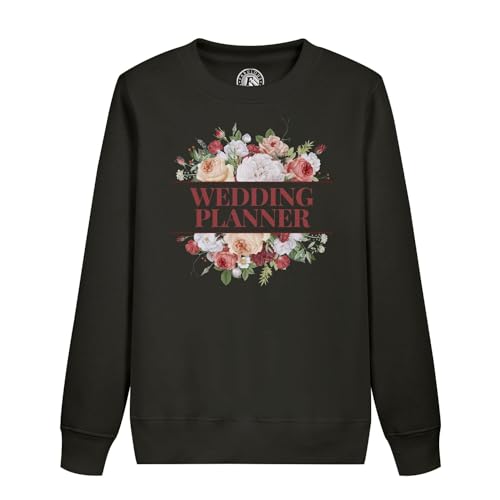 Sweatshirt enfant wedding planner mariage et bouquet fleurs mariée