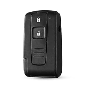 Reserve Sleutelbehuizing met 2 knoppen voor Toyota Corolla Auto Afstandsbediening