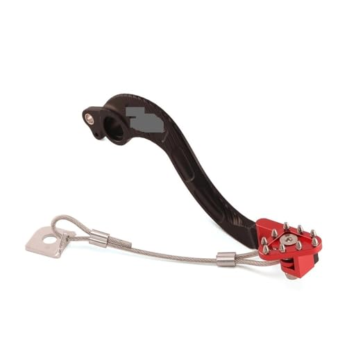 Pédale de frein arrière moto en aluminium 7075 anti-boue CRF