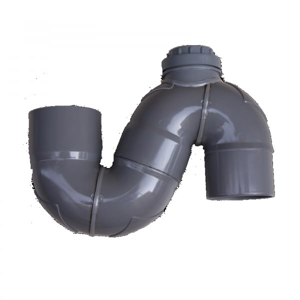 Sifón Turco vertical PVC para aguas fecales y pluviales (75)