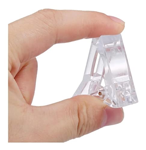 10un Presilhas de Unhas Pinças Para Construção De Polygel