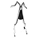 Fjpacemt Chrome Sissy Bar Backrest for Harley, 1 1/2