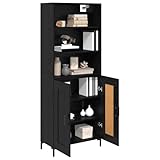 【Fonctionnalités uniques】 Ce meuble se distingue par son bois d'ingénierie de premier choix qui garantit une finition à la fois belle et durable. Ses étagères fonctionnelles permettent de ranger toutes sortes de choses, que ce soit des objets déco, de la vaisselle ou des livres, tout en gardant une ambiance chic. Avec son style moderne et ses lignes simples, il se marie parfaitement avec des intérieurs épurés et s’adapte facilement à toutes les décorations.