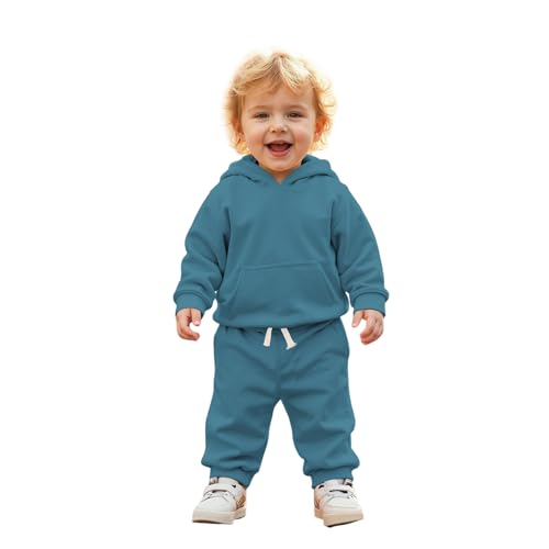 Sweat à capuche bébé chaud et doux ensemble deux pièces nouveau-né