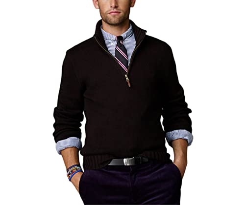 Pull tricoté en coton pour homme Big Py3 M aux finitions soignées