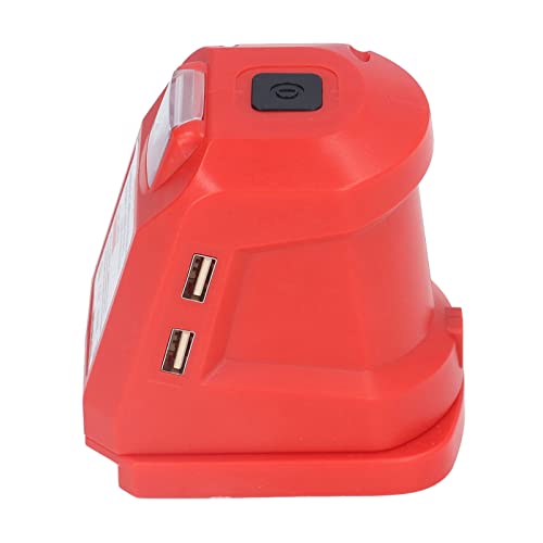 Rechargeable Spotlight Lithium Battery Charging Lamp with USB Ports DC14.4‐19.2V for Power Tools - Image 8