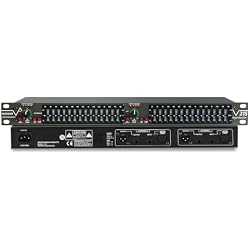 MIZISNR Graphic Equalizer 15-Band Stereo EQ for Home Audio, Dual Channel Professional DJ Equalizer, Noise Reduction 1U Rack Mount (EQ-215)