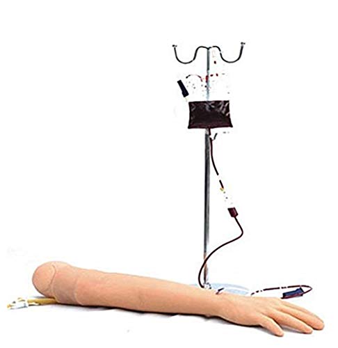 Arm IV Practice Model - Phlebotomy and Venipuncture Training Arm for Nurse Apprentice Doctor Intravenous Injection, Infusion,Blood Drawing Procedures Exercise Improvement