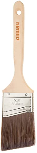 Image of ALLWAY MPS25 Master Pro Paint Brush, 2-1 /2 inch Angular Sash | Hardwood Handle, Use with All Paints and Stains