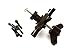 Integy RC Model C28713BLACK 1.9 & 2.2 Size Beadlock Wheel Mounting Tool for 1/10 Scale Crawlers