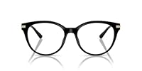 Michael Kors MK4135U Tortola Universal Fit Prescription Eyewear Frames, Black/Demo Lens, 54 mm