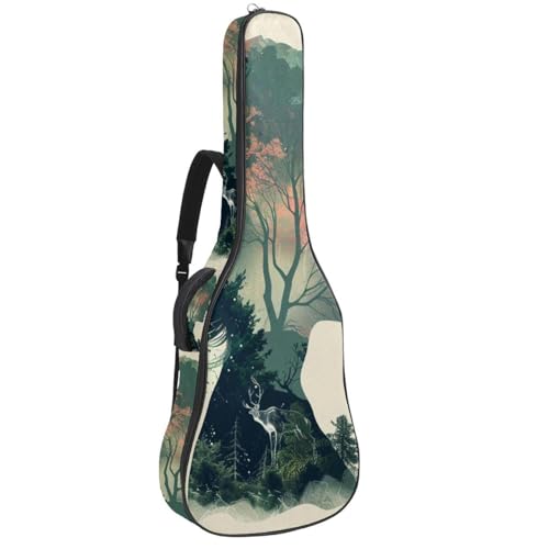Housse de guitare acoustique réglable pour transporter votre instrument sans douleur