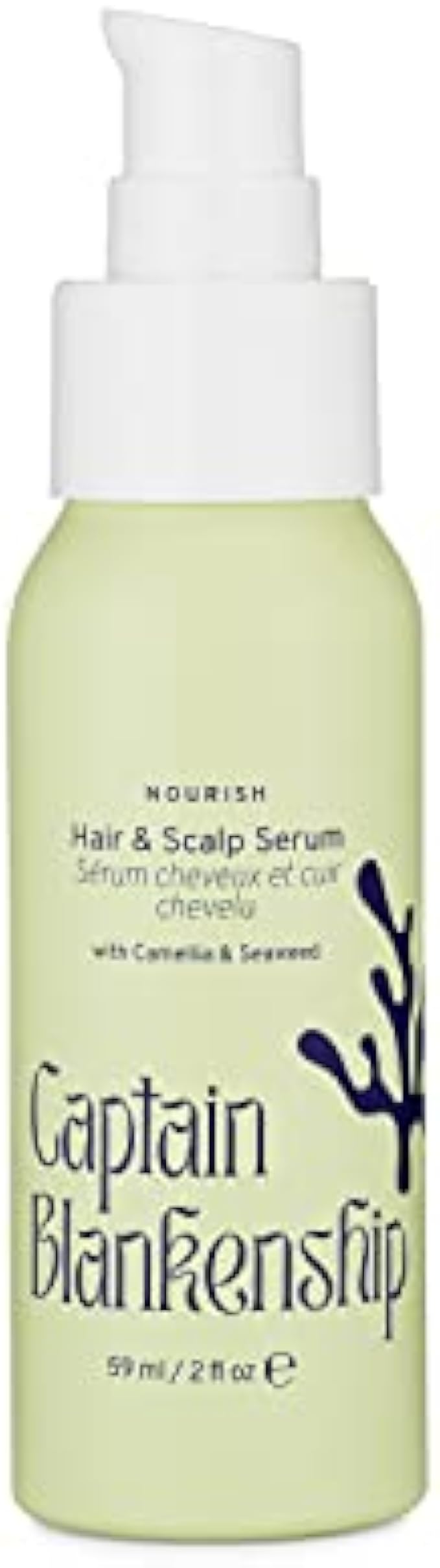 Captain Blankenship Nourish Hair & Scalp Serum, Hair Oil with Rosemary Extract, Frizz-Reducing, Vegan, 2 oz