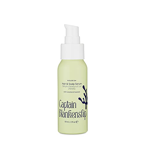 Captain Blankenship Nourish Hair & Scalp Serum, Hair Oil With Rosemary Extract To Promote Hair Growth, Frizz-Reducing, Vegan, 2 Oz #TOP4