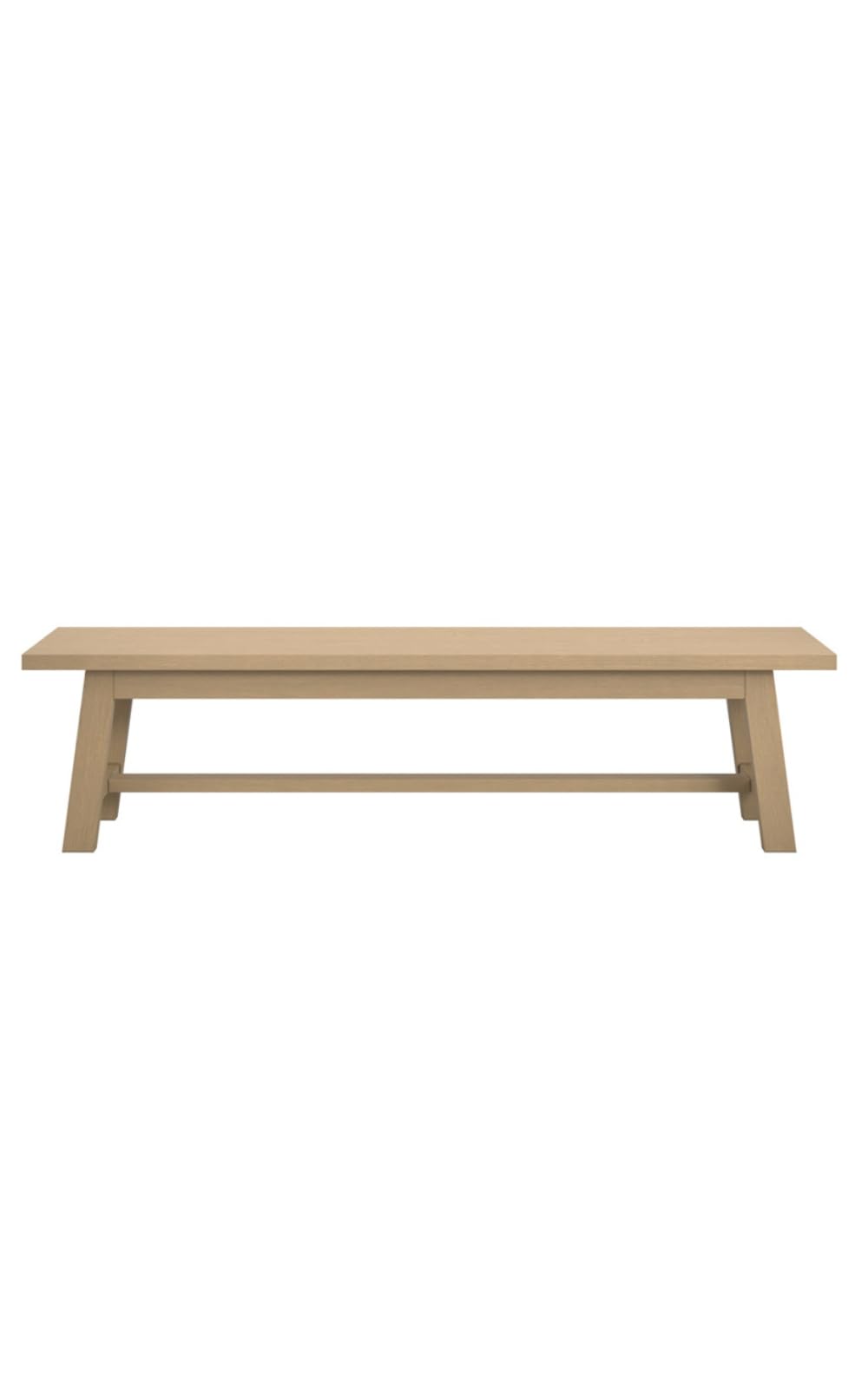 Banc Drift Latte meuble de salon moderne et assise de salle à manger