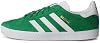 adidas Unisex Niños Mayores Originals Gazelle Zapatos Casual - Verde/Blanco/Dorado Metálico: 6.5 Big Kid 2