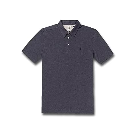 Volcom Men's Banger Polo Shirt in Navy Cover