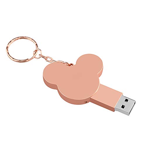 オモシロUSBメモリ マウス型 ミッキー キーホルダー 両用タイプ 16GB